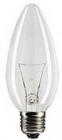 Лампа накаливания ДС Е27 230В 40Вт свеча (уп/100/196шт) Лисма