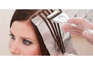 Мелирование волос 2 длина (карэ, сессун, прикрытое ухо) 