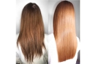 Ламинирование  волос средней длины 